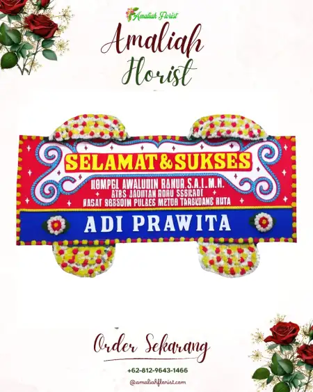 Papan Bunga Ucapan Selamat Bubakan